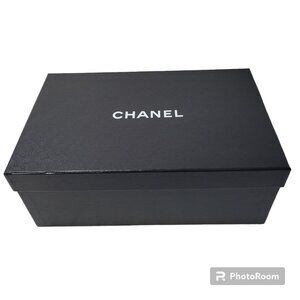 Chanel Gift Box Decorative Storage Shoe Box Empty Authentic 13 x 8.5 x 5 in